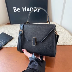 High Quality Women Leather Handbag Fashion Ladies Shoulder Bag Luxury Designer Crossbody Bag for Women Small Flap Messenger Bag