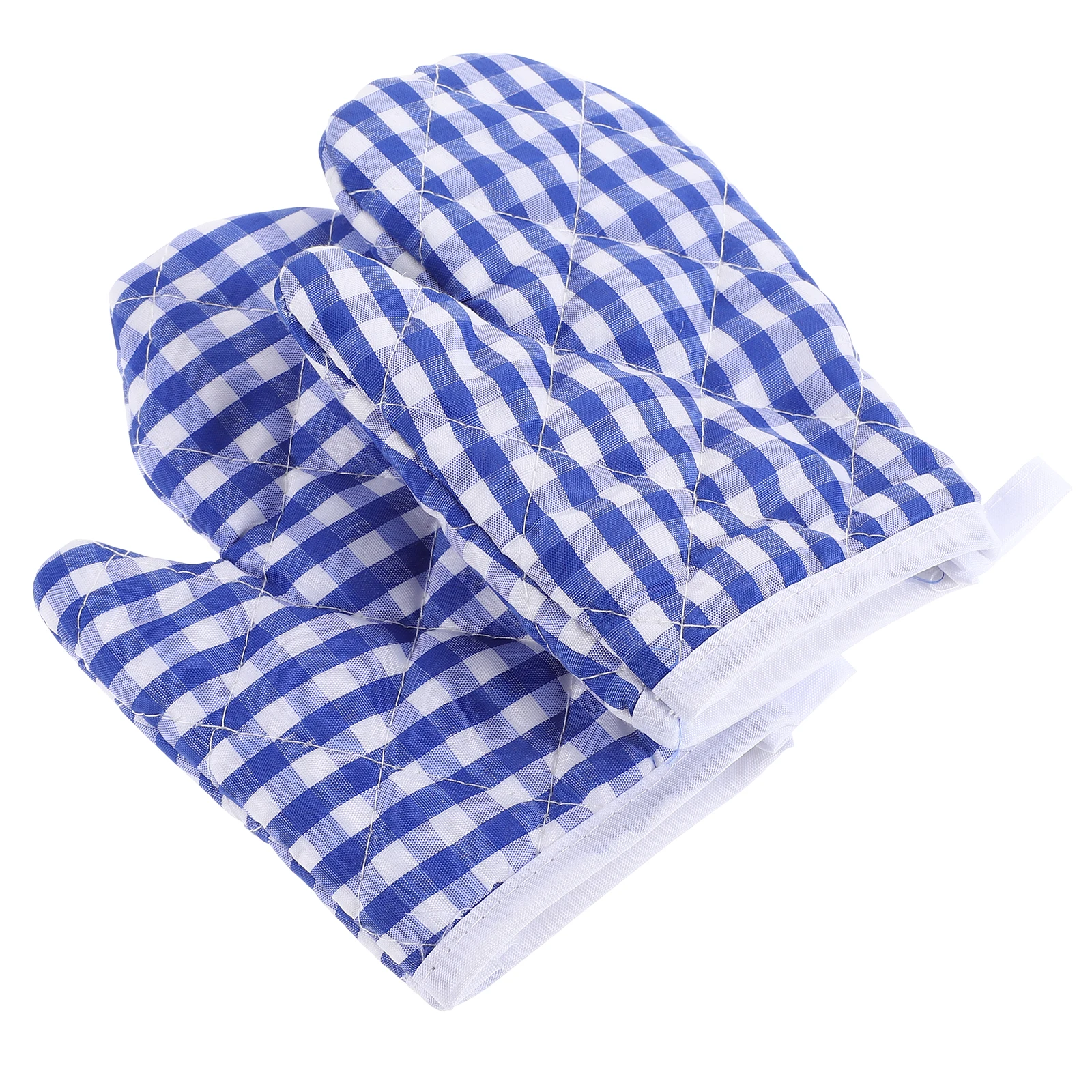 

2pcs Kids Oven Mittens Insulation Gloves Child Size Heat Resistant Microwave Practical Anti Scalding Kitchen Farmhouse