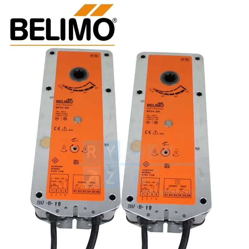 

Belimo BF24-SR Fire Exhaust Damper Actuator Spring Return Fire Grade Driver
