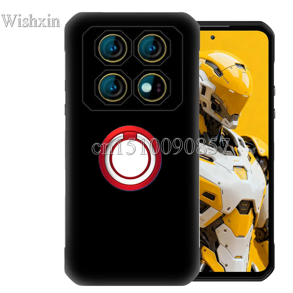 Ringhalter, stoßfest, weiches TPU, Ständer, stoßfeste Hülle für Oukitel WP60 Coque Funda – Detail 6