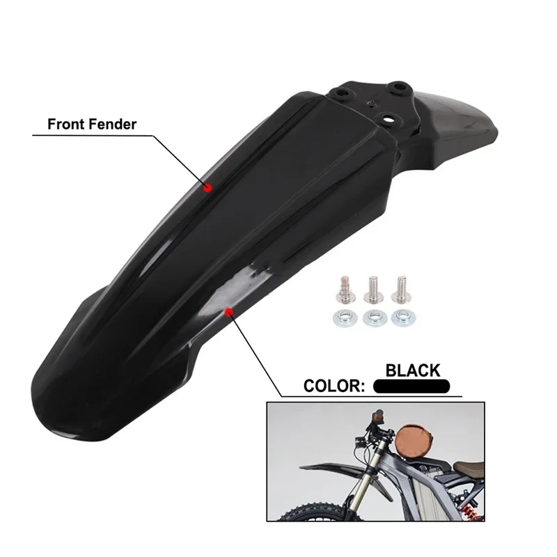 Motorcycle Rear Shock Absorption Mud Guard Rear Shock-absorbing Dust Cover Fender For Sur-Ron Surron Light Bee Segway X260