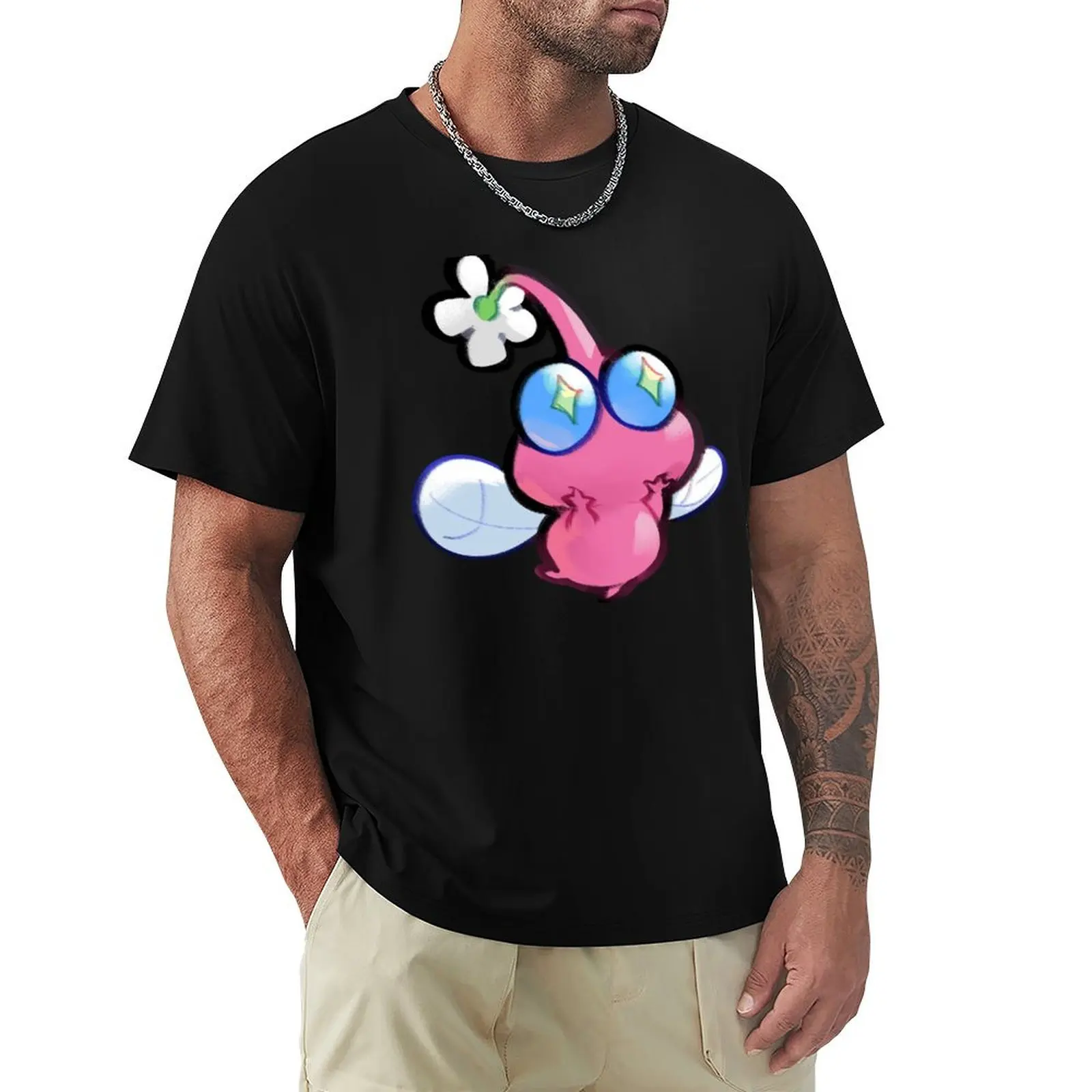 

PINK PIKMIN T-Shirt customs design your own graphic shirts mens t shirt