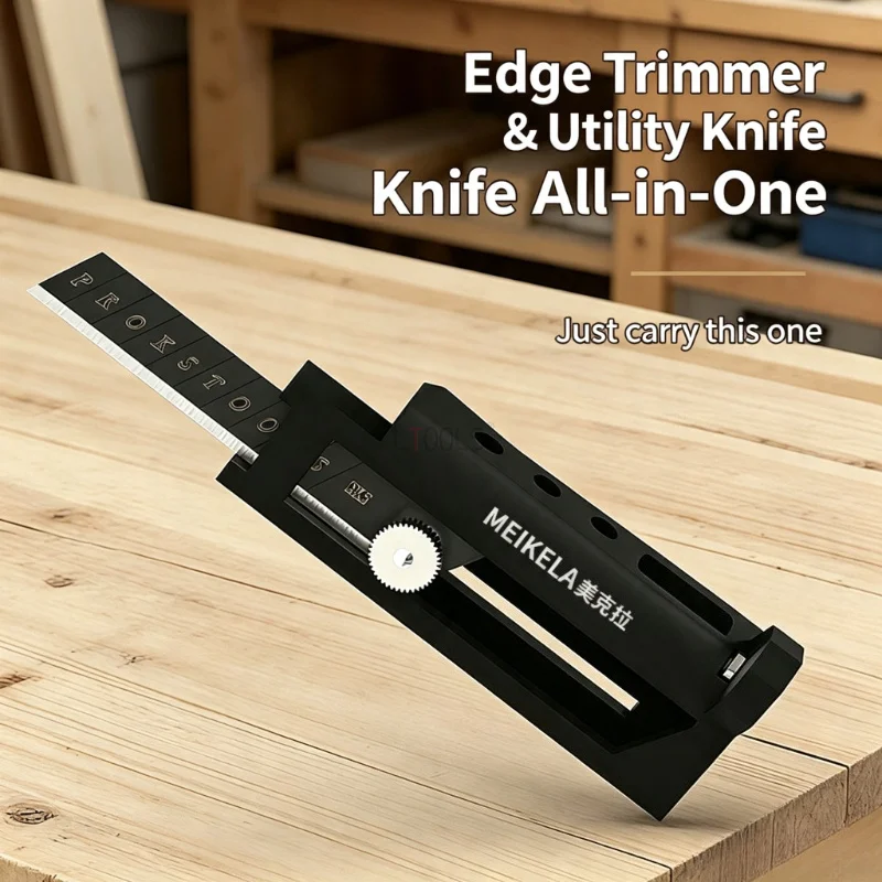 Hand Operated Edge Band Radius Trimming Tool Woodworking Manual Chamfer Cutter for Melamine Veneer Board Round Edge Finishing