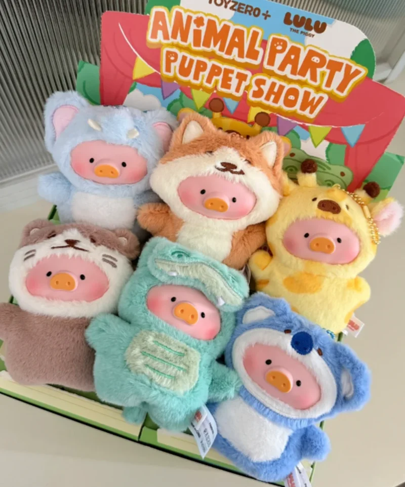 

Виниловая фигурка-сюрприз LuLu Pig Animal Party Forest Theater Series: модная коллекционная фигурка для девочек и мальчиков