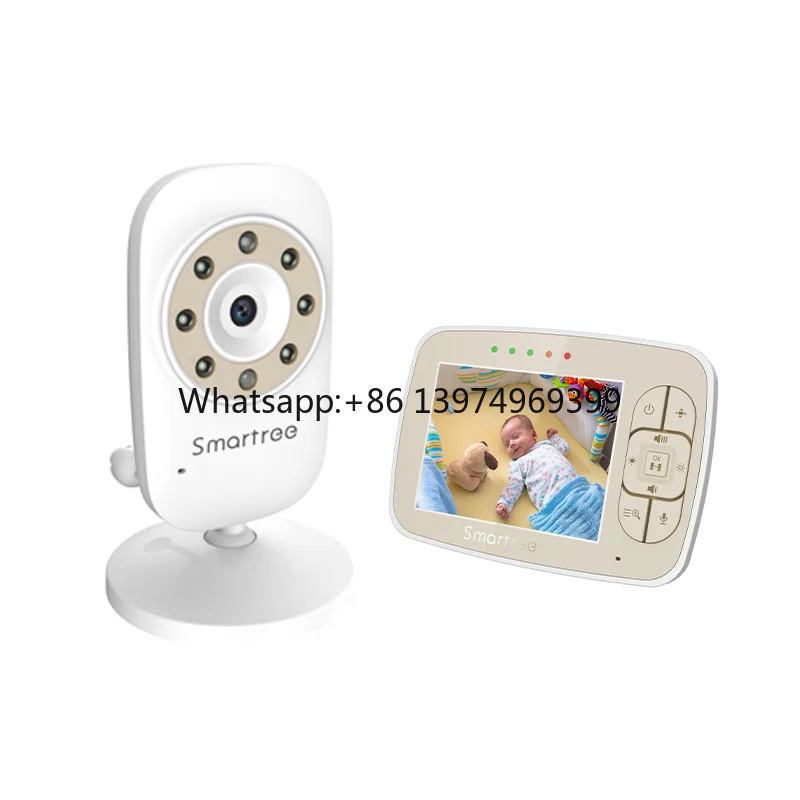 Popular Hello Baby Car Panoramic Monitoring Digital Video Camera with 300M Range Two-way Audio & Night Vision