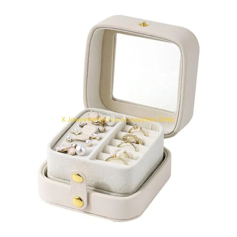

31KD Practical Jewelry Storage Solution with Sealed Divisions Jewellery Container Box