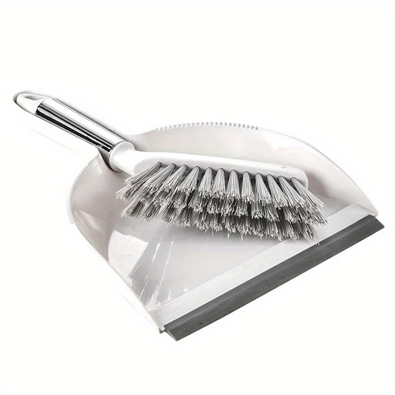 1 Set of Desktop Broom Dustpan Set, Compact Household Broom Suitable for Durable Plastic Soft Fur Mini Broom Broom in Households