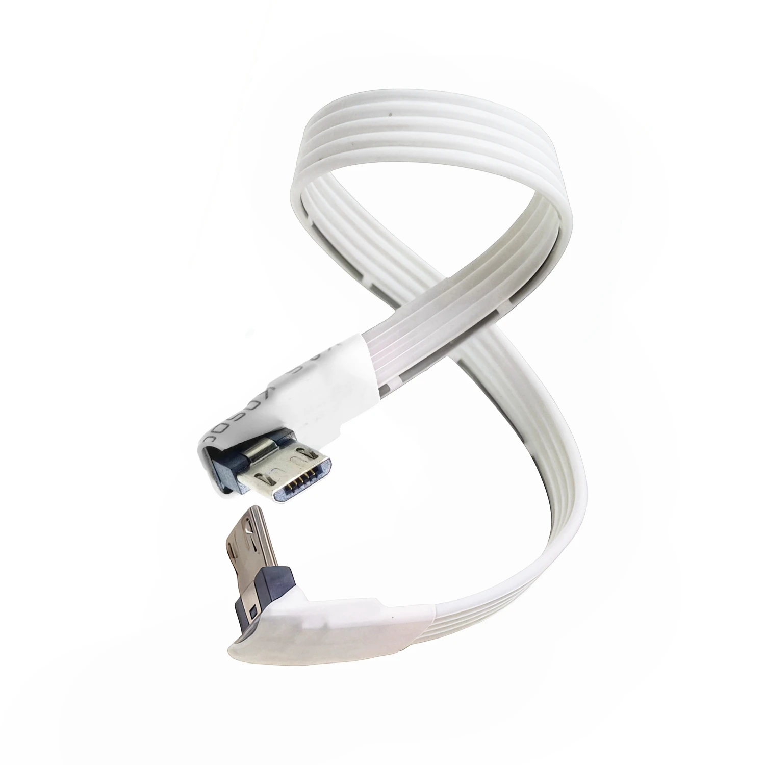 5CM 10CM 50CM 90 Degree Micro USB2.0 5Pin Up & Down & Left & Right Angled Male to male to Extension Cable Connector Adapter plug