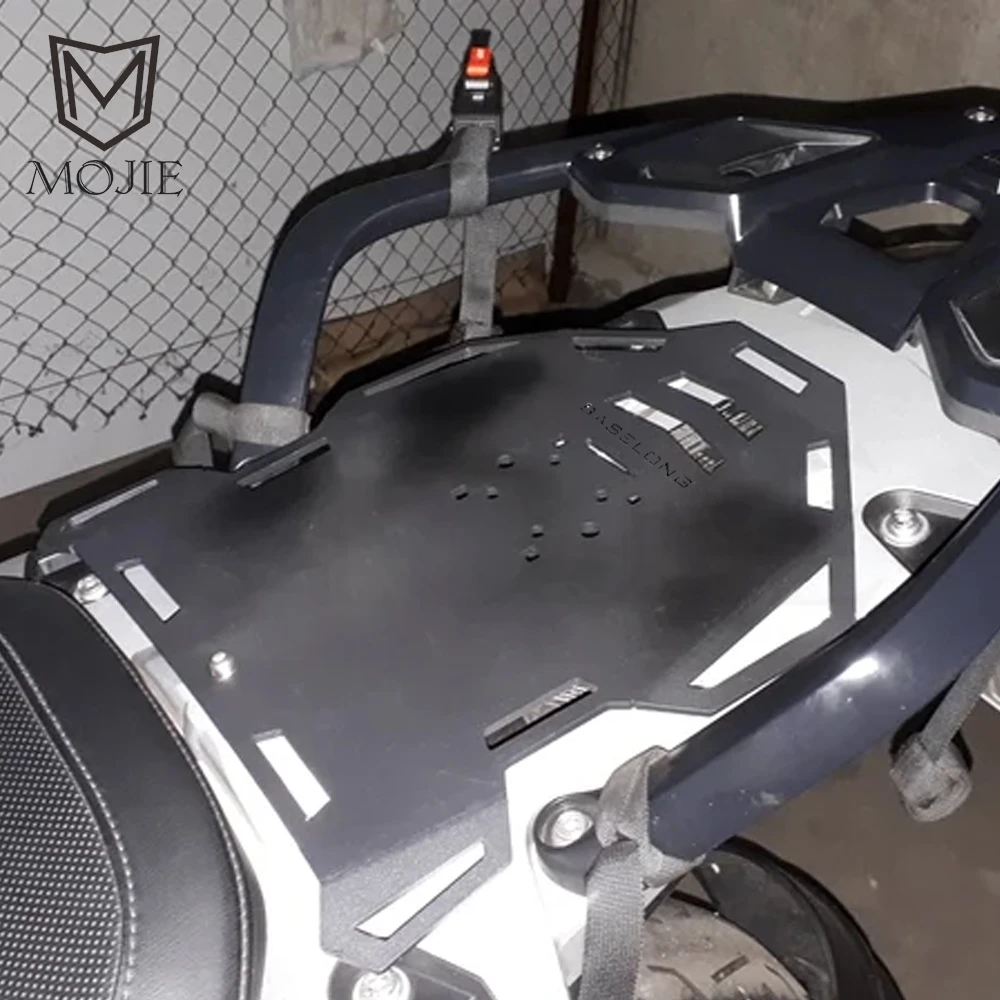 

Для мотоциклов BMW R1200GS 1200 GS R1250 GS R 1200GS LC GSA ADV Adventure 2013-2023: задняя пластина крепления сиденья, багажник, рейлинги для багажа