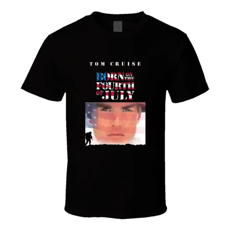 Born On The 4th Of July Retro 90er-Jahre-Film-T-Shirt
