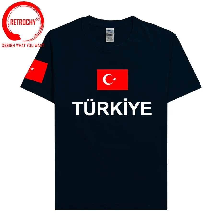 Turkey t shirt men TUR t-shirts nation team 100% cotton fans tops letters street wear fitness tshirt Turkish Turk country tees