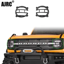 For 1/10 Rc Crawler Car Traxxas Trx4 Bronco 2021 Headlight Cover Headlight Cover Trx-4 Modified Parts