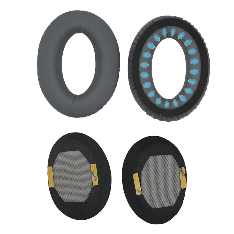 Soundtrue-orejeras para auriculares, accesorios de repuesto, 2 piezas, para QC25, QC15, QC35, nuevo