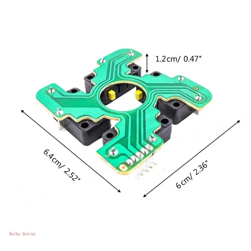 Placa reparo joystick micro interruptores parte montagem para substituição