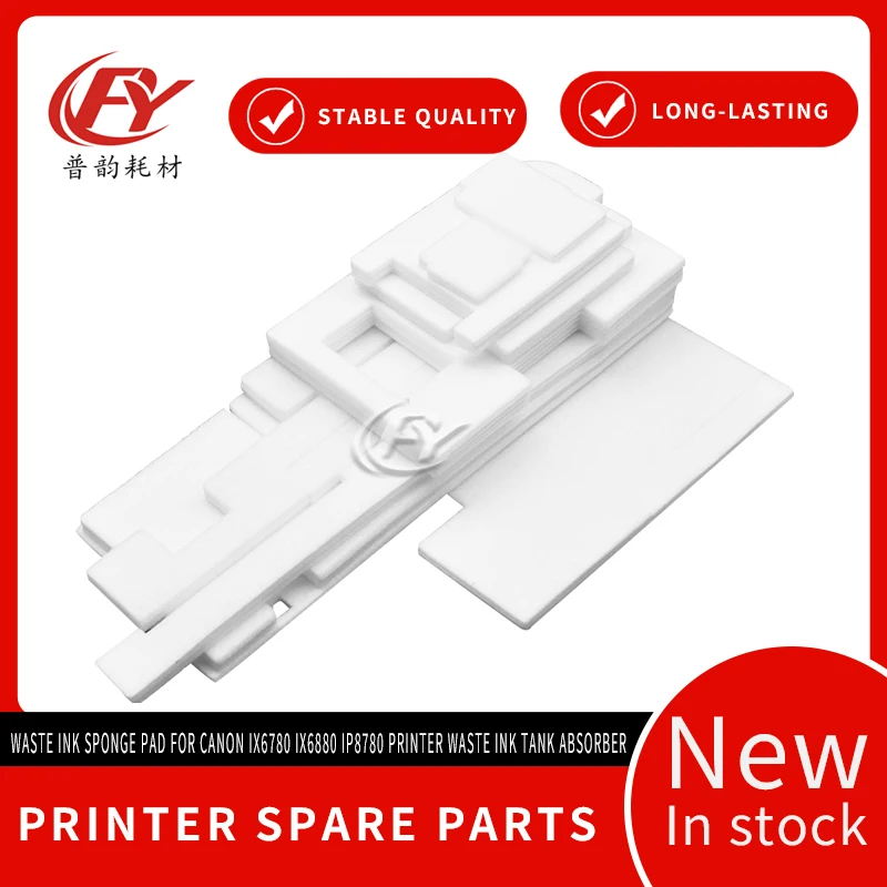Waste Ink Sponge Pad For Canon IX6780 IX6880 IP8780 Printer Waste Ink Tank Absorber