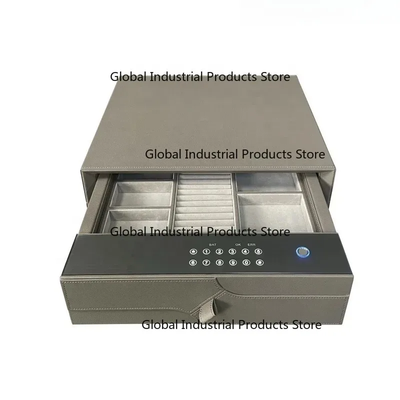 Concealed Fingerprint Password Safe Drawer Box Cashier Built-In Deposit Safe Wardrobe Fittings for Home And Office Security