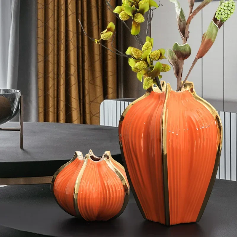 

Creative Vase Chinese-style Ceramic Green Cabinet Bookshelf Tabletop Ornaments Gift Living Room Office Home Decoration