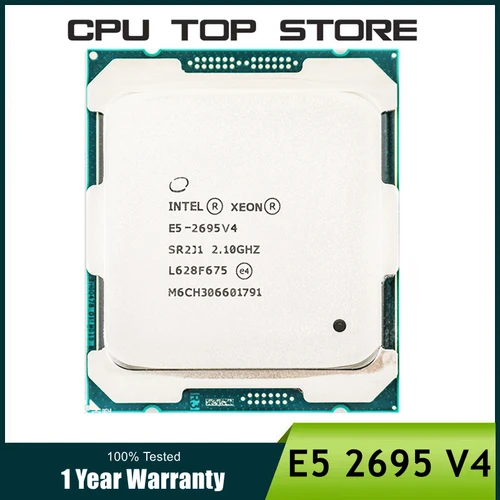 Procesador de servidor Intel Xeon E5 2695 V4 2695V4 2,1 GHz 18 núcleos 120W LGA 2011-3