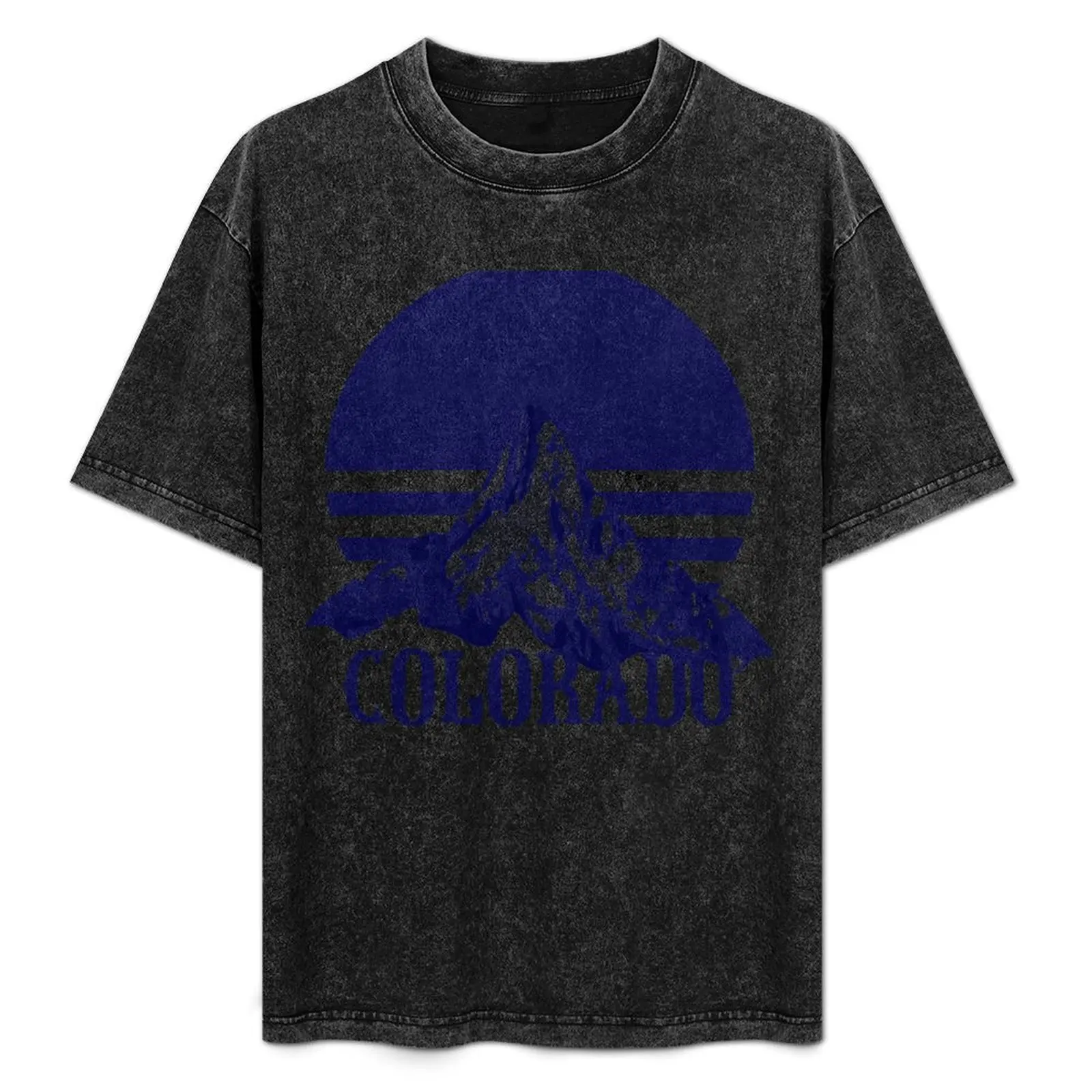 

Colorado State Mountains Denver T-Shirt Thanksgiving Casual Tee
