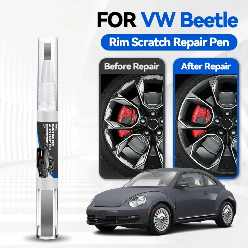 

Карандаш для ремонта автомобильной краски, средство для удаления царапин, аксессуары для авто, черный, белый, красный, синий, для Volkswagen Beetle 1938-2020