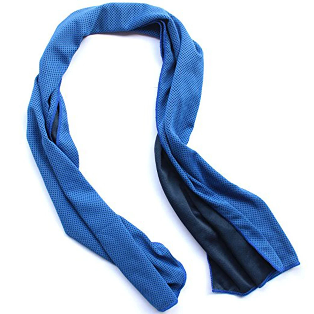 

3pcs Sports Cooling Towel Quick Drying for Sports, Workout Fitness Gym Yoga Travel Camping (Grey & Blue & Rose Red)