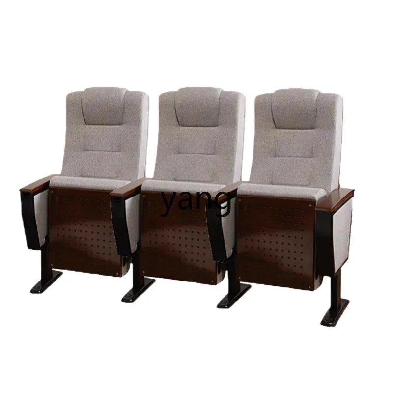 LTT aluminum alloy auditorium chair with row seat high theater lecture hall chair