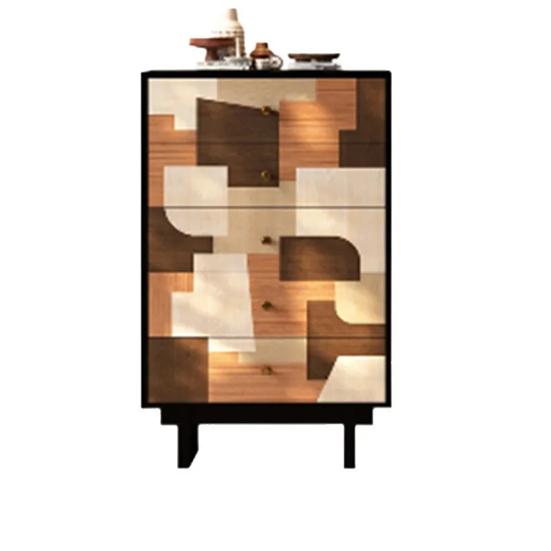 

chest of drawers all solid wood parquet locker living room bedroom drawer storage cabinet dining room side cabinet