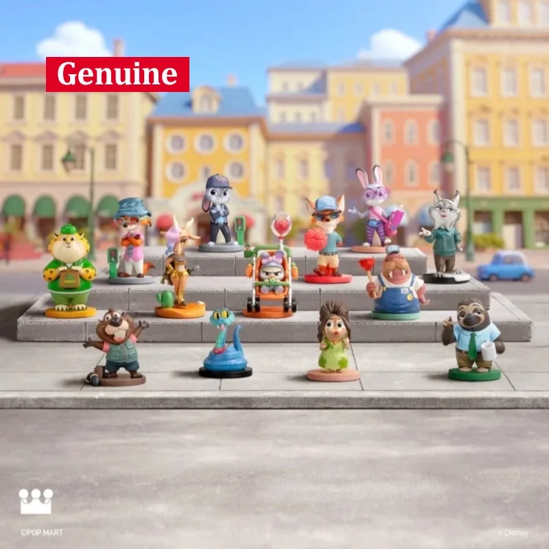 

Original POPMART DISNEY ZOOTOPIA NEXT ADVENTURE Series Blind Box Toys Kawaii Anime Action Figure Surprise Box Trendy kids Gift
