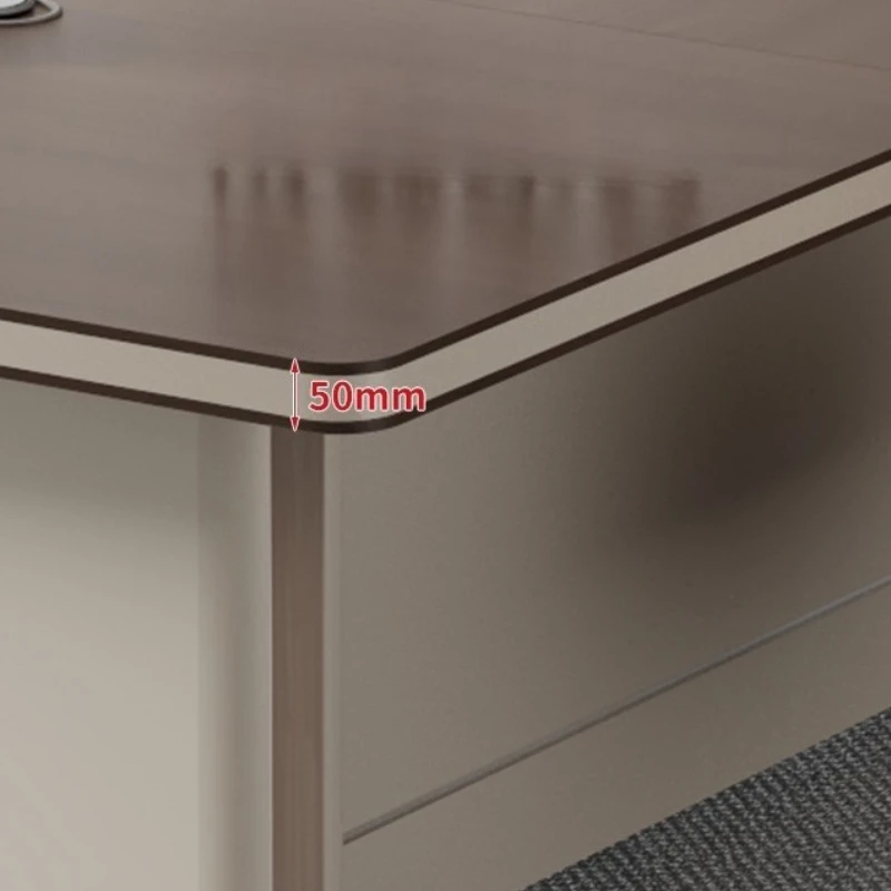 طاولة مؤتمرات حديثة وبسيطة، طاولة مؤتمرات للتفاوض التجاري، أثاث ميسا اجتماعات مستطيل للمكتب #5