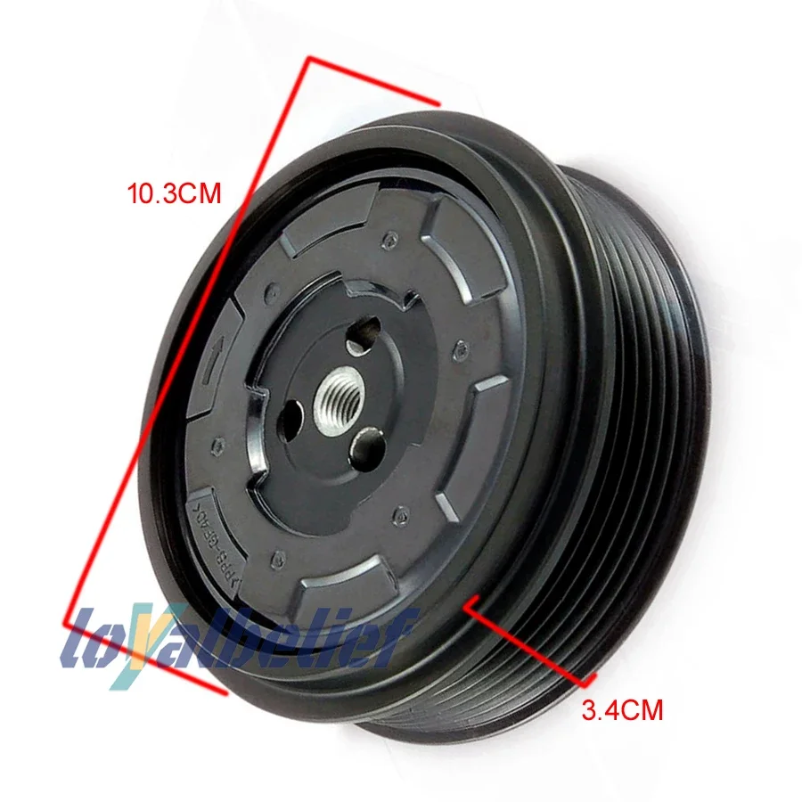 New 7SEU17C AC Air Conditoner Compressor Clutch Pulley For Mercedes-Benz C219 CLS500 M-CLASS W164 ML350 ML500 A0012305811