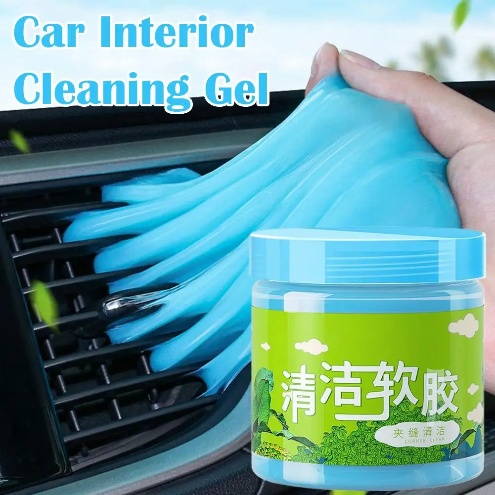 Gel nettoyant universel, slime magique multi-usages pour voiture, clavier, ordinateur portable, nettoyant électronique sûr et non toxique pour éliminer la poussière