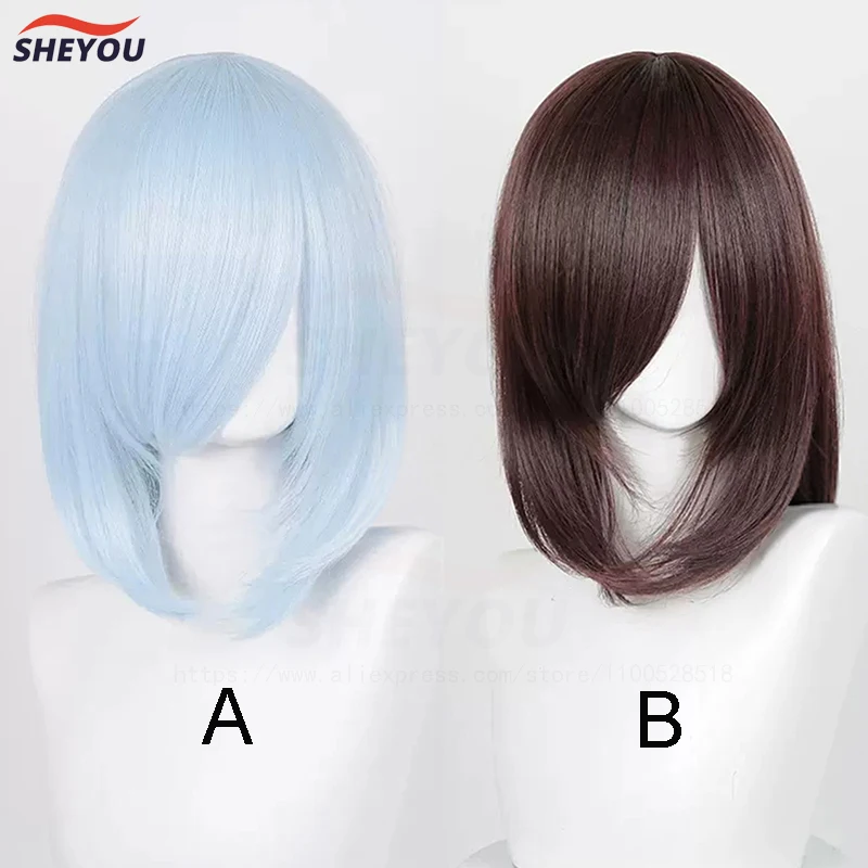 Medium Basic Bang Cosplay Wig in Various Colours
