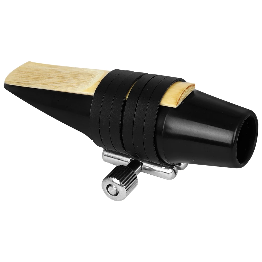 Altsaxophon Mundstück Klemme Reed Verschluss Clip für Sopran/Alt/Tenorsaxophon Holzblasinstrument Zubehör