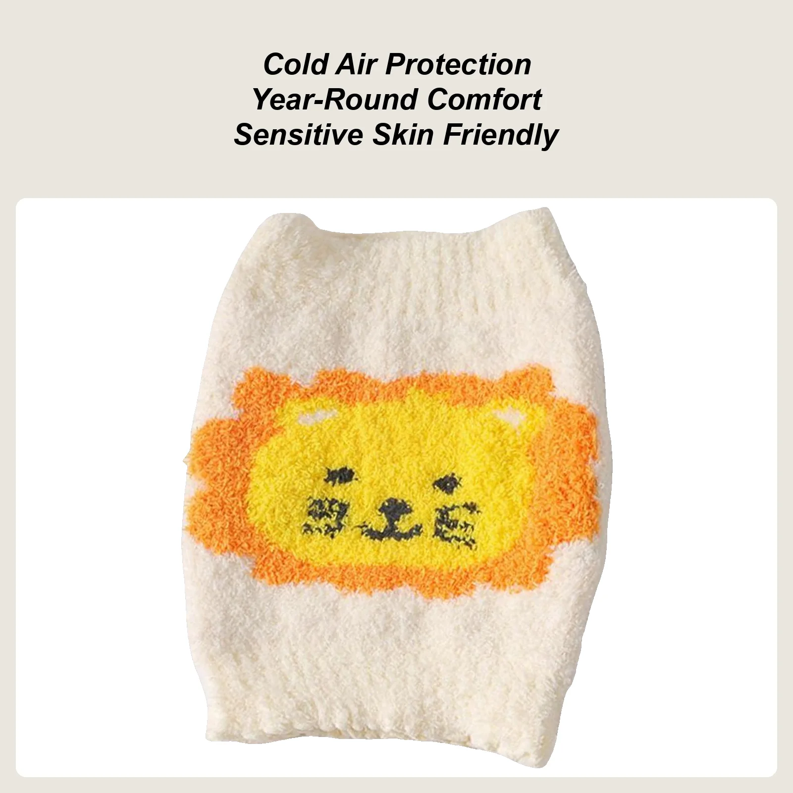 Kids Belly Button Belt Cute Plush Thermal Waist Support Winter Waist Support Belly Wrap For Relief Comfort Cold Weather Indoor