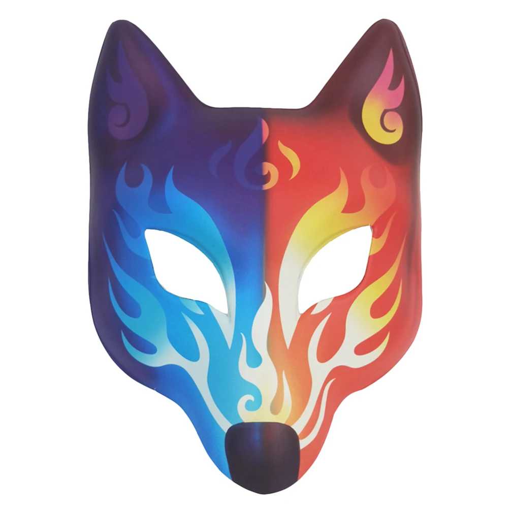 

Fox Mask Masquerade Animal Painted Masks Mascarade Party Cool Halloween Animals
