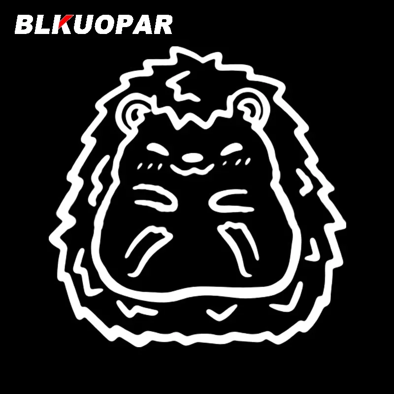 BLKUOPAR Hedgehog Full Body Animal Car Stickers Waterproof Anime Decal Funny Personality Windshield Caravan Car Accessories