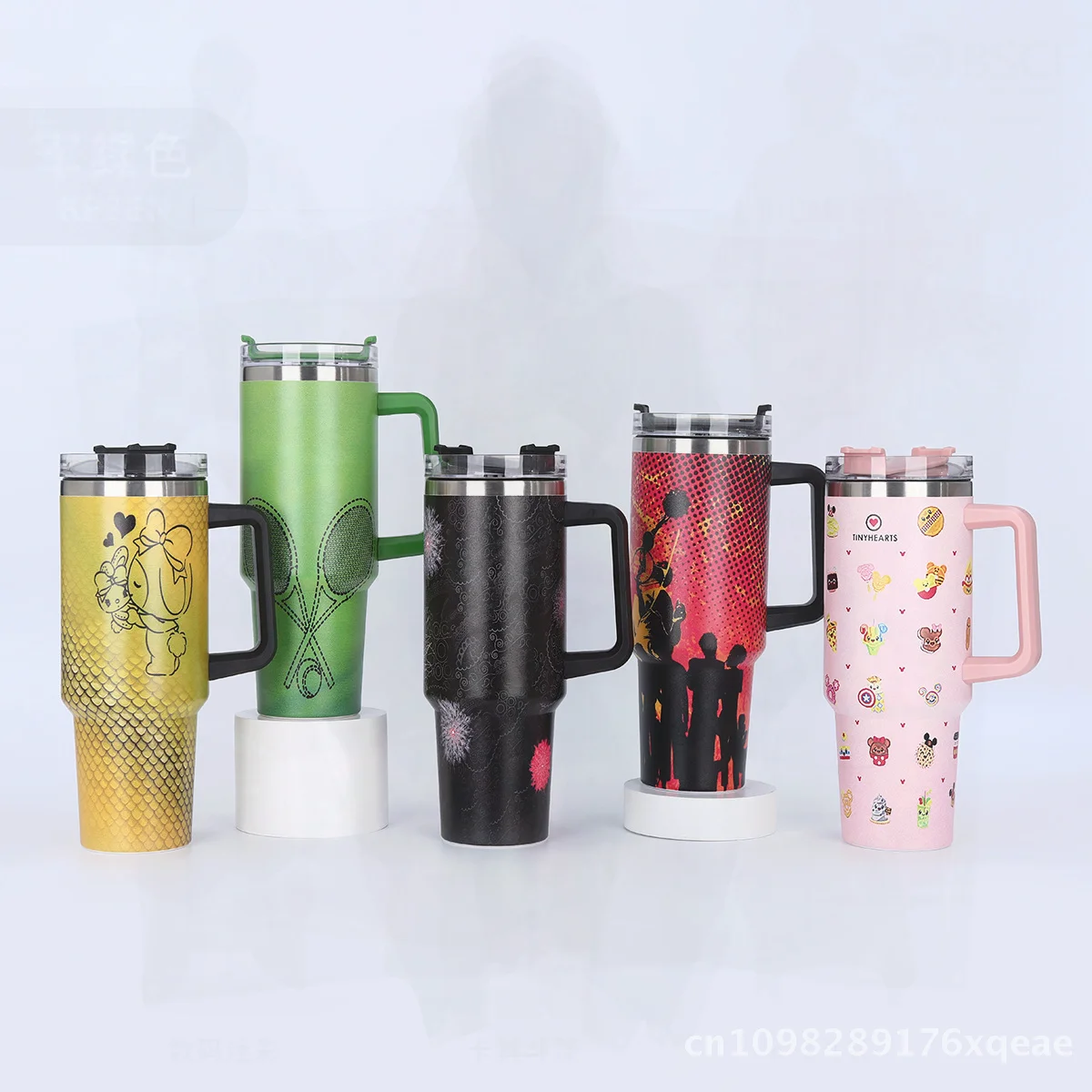 

3D Printing 40oz Large Capacity Car Cup Vacuum Insulated Stainless Steel Thermos with Handle for Sports And Travel