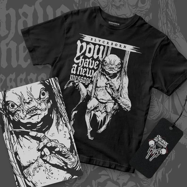 

Goblin Messenger cotton shirt All Size Unisex T-Shirt