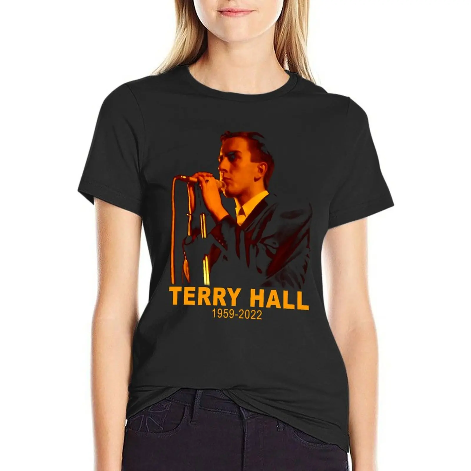 

ska legend rip T-Shirt funny Blouse Aesthetic clothing white t shirts for Women