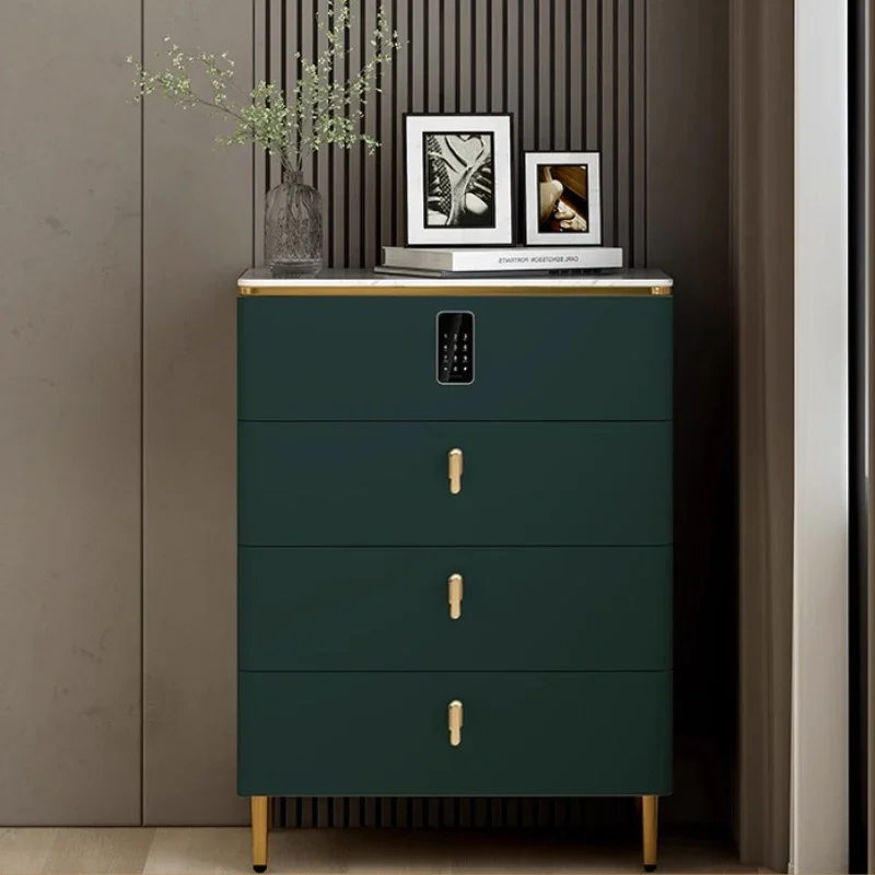 

Home Furniture Solid Wood Modern Italian Locker Rock Slab Combination Lock Storage Cabinet Storage Locker Living Room Cabinets