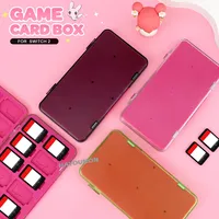 24 in 1 Magnetic Game Cards Storage Case For NS Switch 2 / Oled / Lite TF SD Card Protective Cover Box Game Accessories