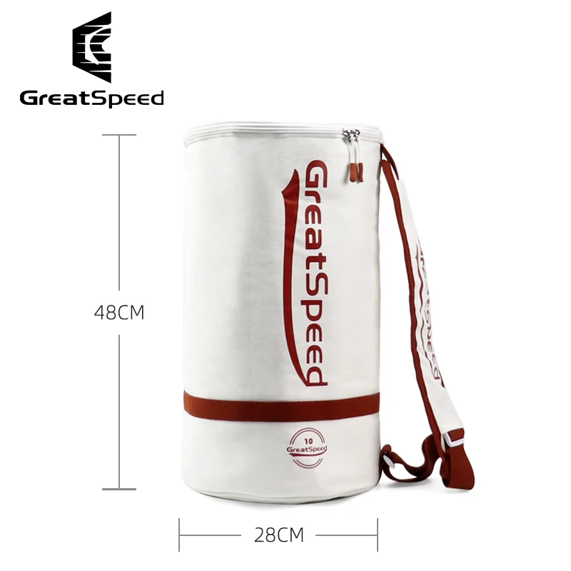 2025 Tennis Bucket Bag Can Holds 100pcs Tennis Balls Tube Bag Professional Court Tennis Bucket Shoulder Bags Insulation Layers