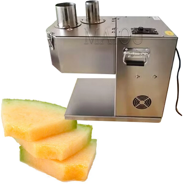 

Commercial Vegetable Cutter Automatic Electric Tomato Fruit Slicer 220V