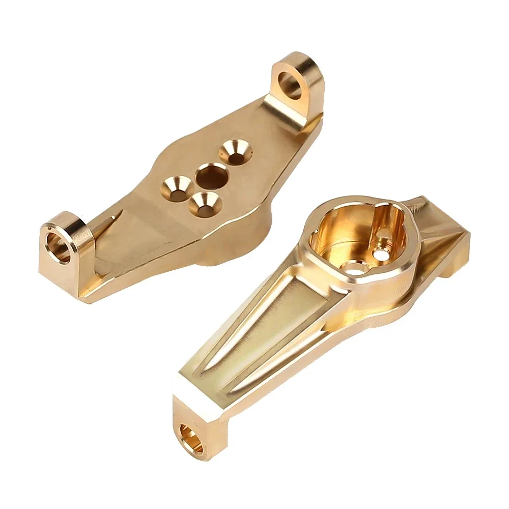 

2 pcs Heavy Duty Brass Counterweight Front Wheel Block For RC Crawler Traxxas TRX-4 TRX-6, 8232 Upgrade Parts