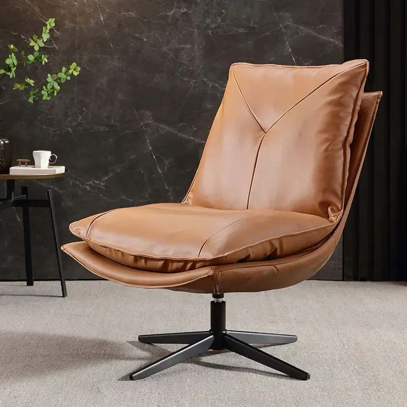 Office Luxury Living Room Chairs Vanity Designer Game Design Leather Chair Metal Relax Nordic Muebles Furniture