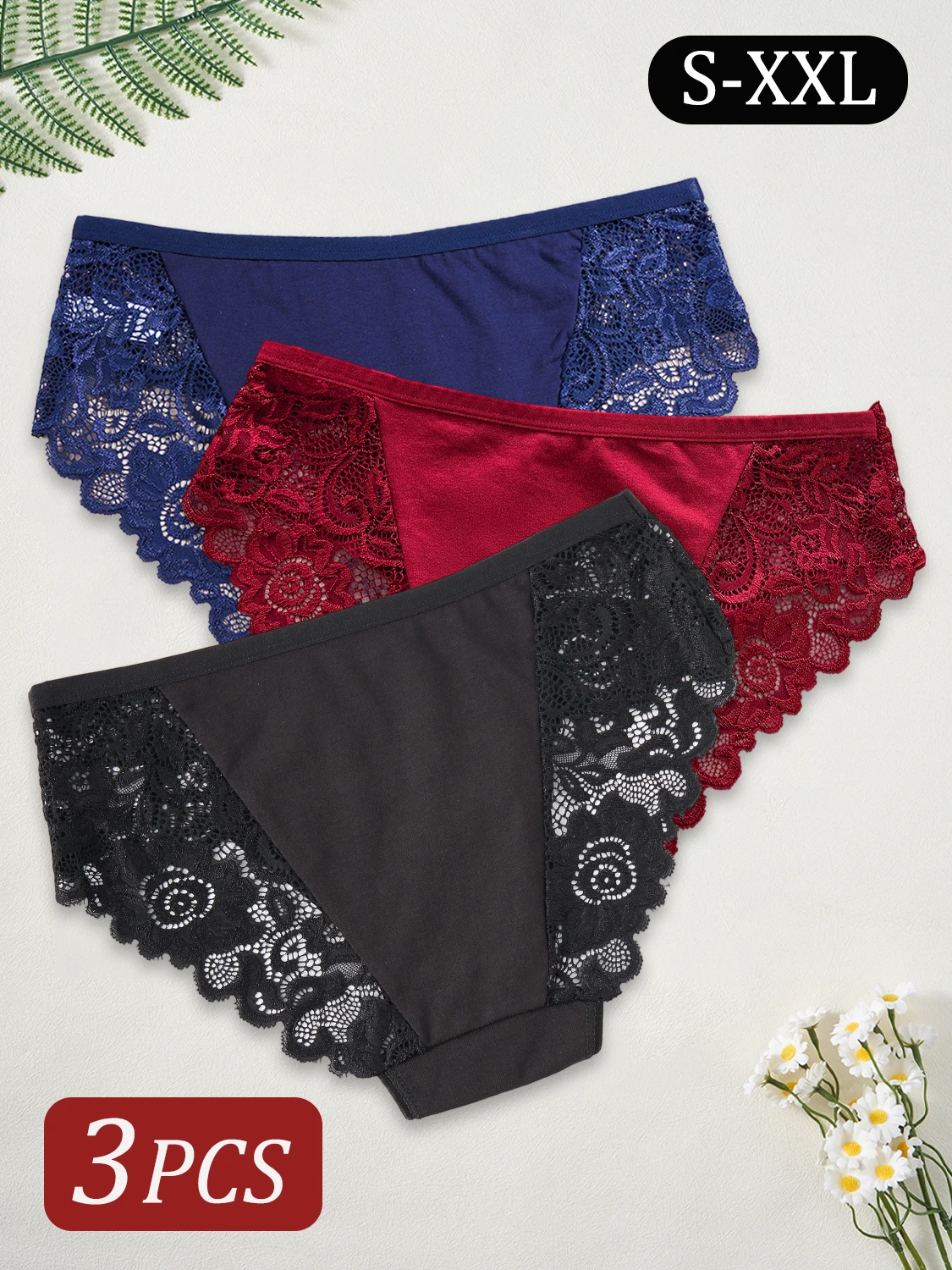 Thumbnail 3 - #27 Best Womens Lace Trim Comfort Panties to Buy In 2026