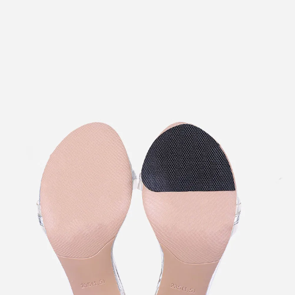 

6 Pairs Non-Slip Shoe Pads High Heels Anti-S Stickers Wear-Resistant Rubber Sole Sticker Foot Grips For Flat Shoes Protective