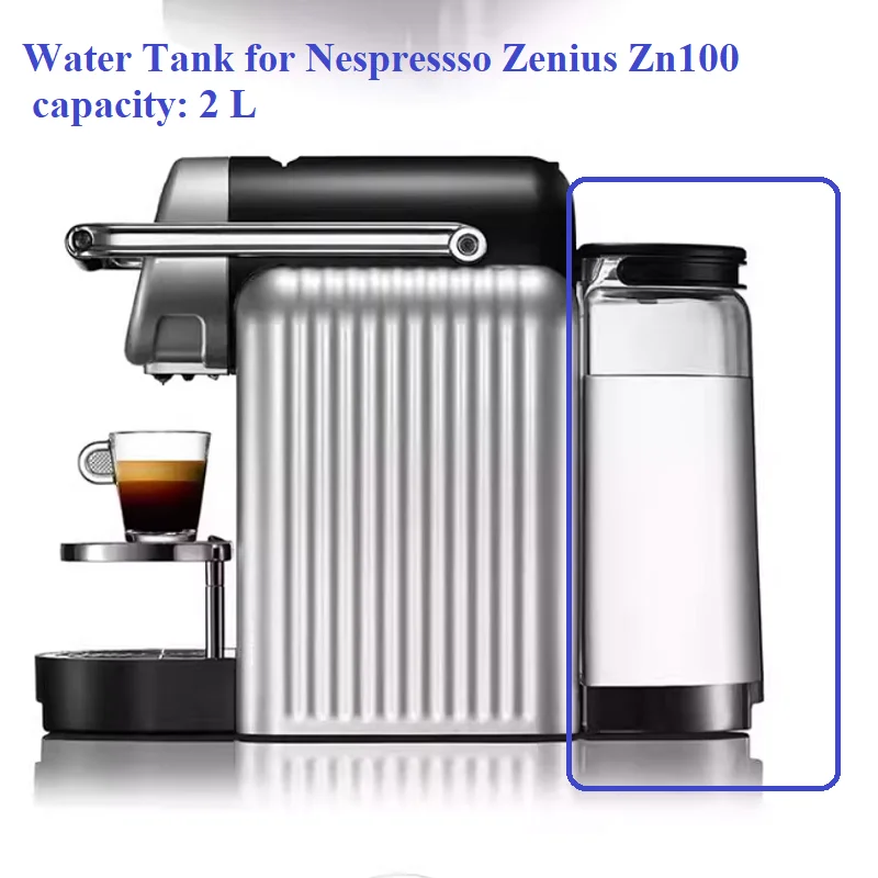 PEÇAS DE REPOSIÇÃO ORIGINAIS Tanque de água/substituição do reservatório adequado para Nespressso Zenius Zn100