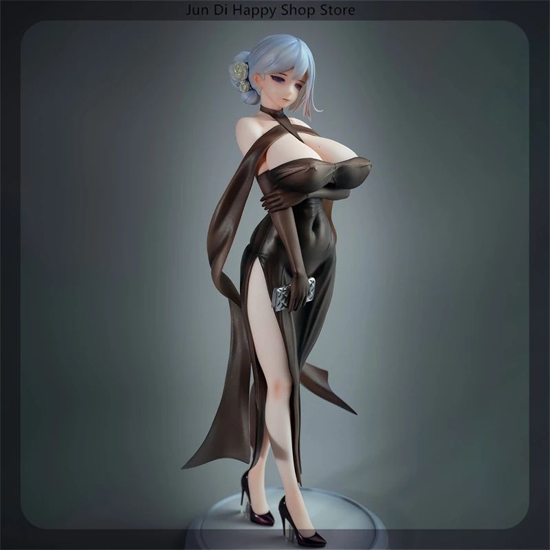 

25cm Madam Standing Position Cartoon Girl Figure Model Statue Boys Collection Desktop Decoration Ornament Toys Gifts