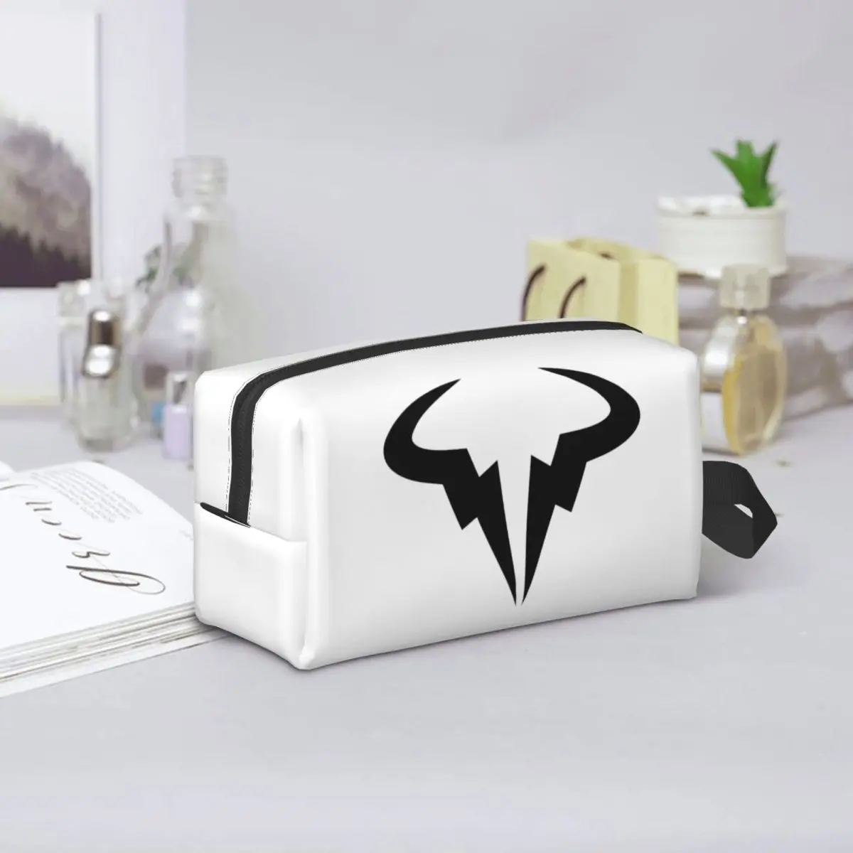 

Косметичка с логотипом Рафаэля Надаля, органайзер для хранения косметики, дорожный несессер, косметичка для женщин, дорожный пенал для косметики и туалетных принадлежностей